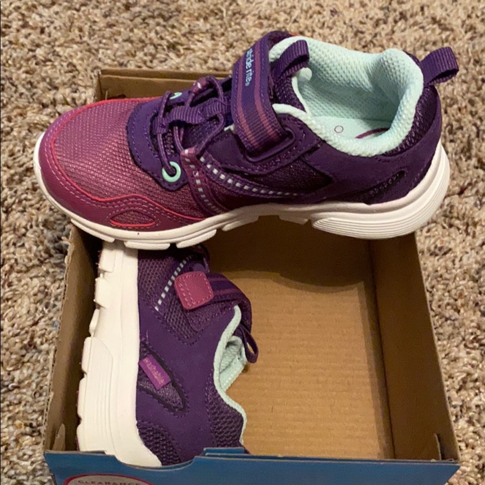 NWT stride rite purple sneakers